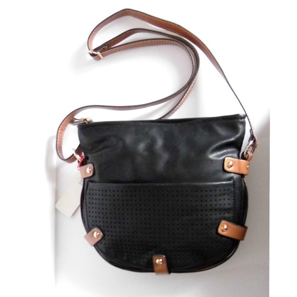 KGB Shoulder bag Black crossbody purse NWT - Picture 2 of 7